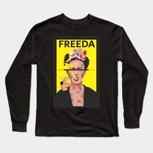Freeda in Yellow Long Sleeve T-Shirt